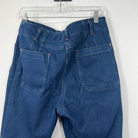 Maeve by Anthropologie Junie High-Rise Slim-Leg Jeans - Picture 6 of 7